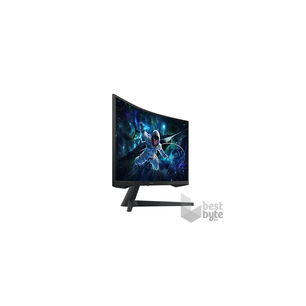 Samsung 27" LS27CG552EUXEN QHD VA 165Hz HDMI/DP ívelt gamer monitor
