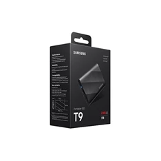 SAMSUNG Portable SSD T9 USB 3.2 Gen 2x2 1TB, Black