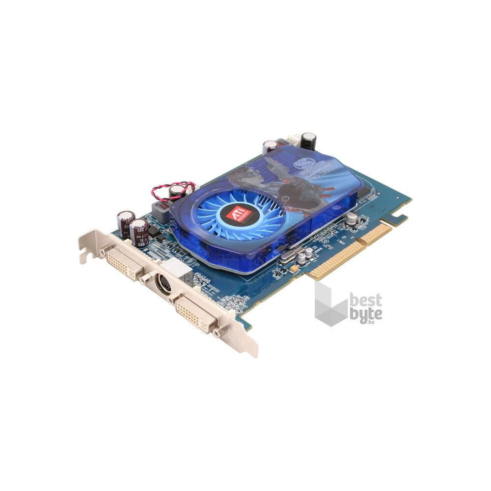 SAPPHIRE HD/3650/512M/DDR2/AGP/TVO/VGA/DVI-I/LITE/ AMD DDR2 512MB 64bit AGP videokártya