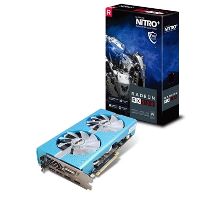 SAPPHIRE NITRO+ RX 580 8GB Special Edition AMD 8GB GDDR5 256bit PCIe videokártya