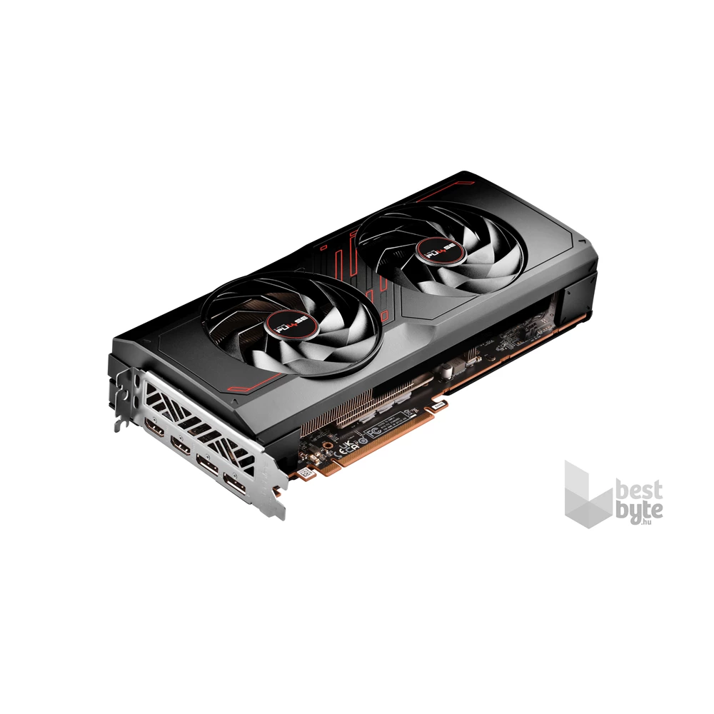 SAPPHIRE PULSE Radeon RX 7700 XT AMD 12GB GDDR6 192bit PCIe videókártya