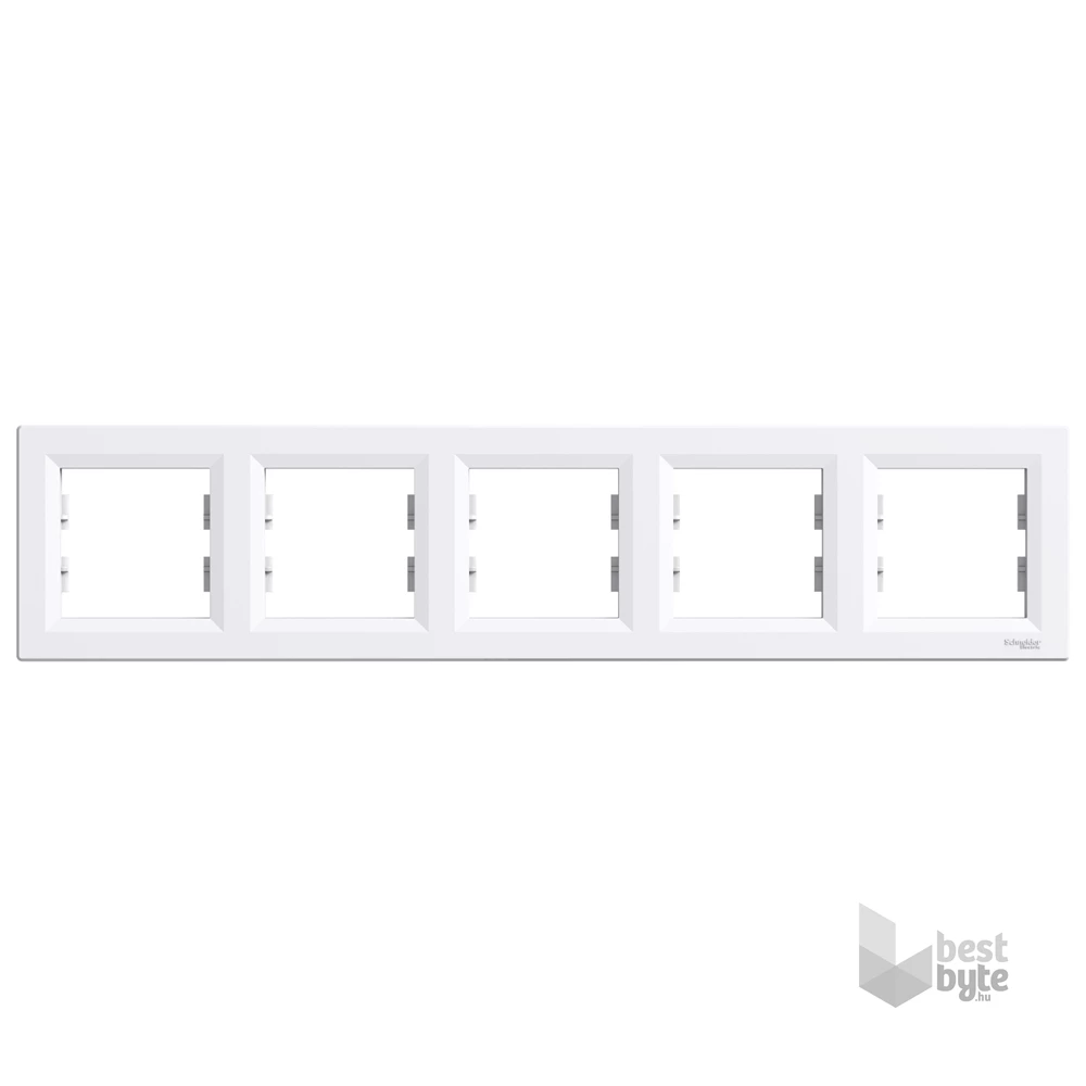 Schneider EPH5800521 ASFORA Vízszintes, fehér 5-ös keret