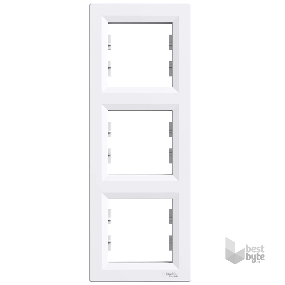 Schneider EPH5810321 ASFORA Függőleges, fehér 3-as keret