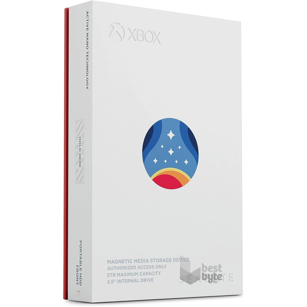 SEAGATE FireCuda Starfield 2,5" 5TB USB 3.0 külső winchester