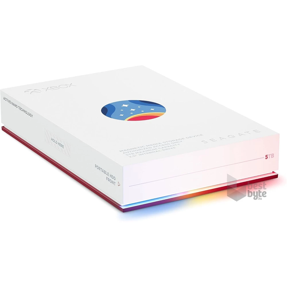SEAGATE FireCuda Starfield 2,5" 5TB USB 3.0 külső winchester