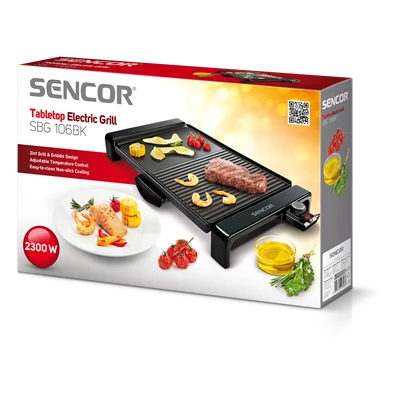 Sencor SBG 106BK fekete kontakt grill