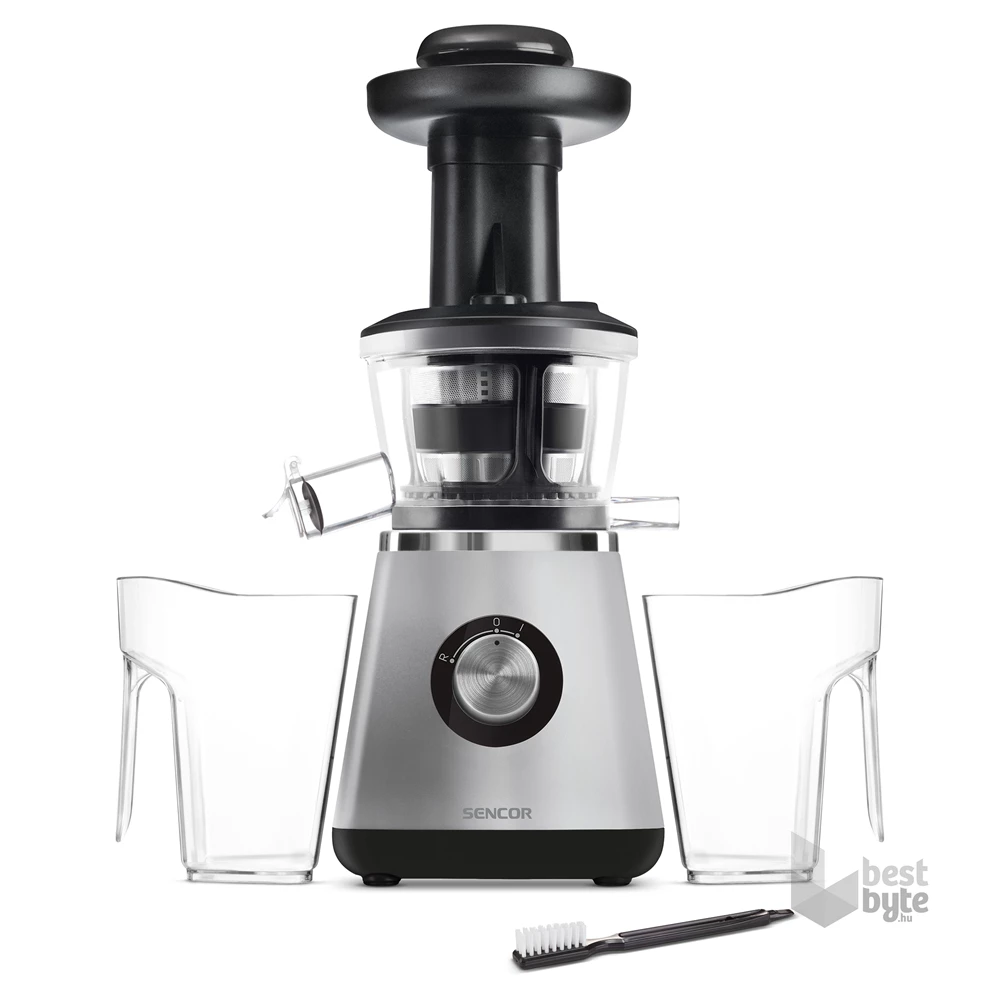 Sencor SSJ 4041BK fekete-ezüst gyümölcsprés