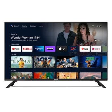 SHARP 40FG2EA 100cm-es FULL HD Android keretnélküli LED TV