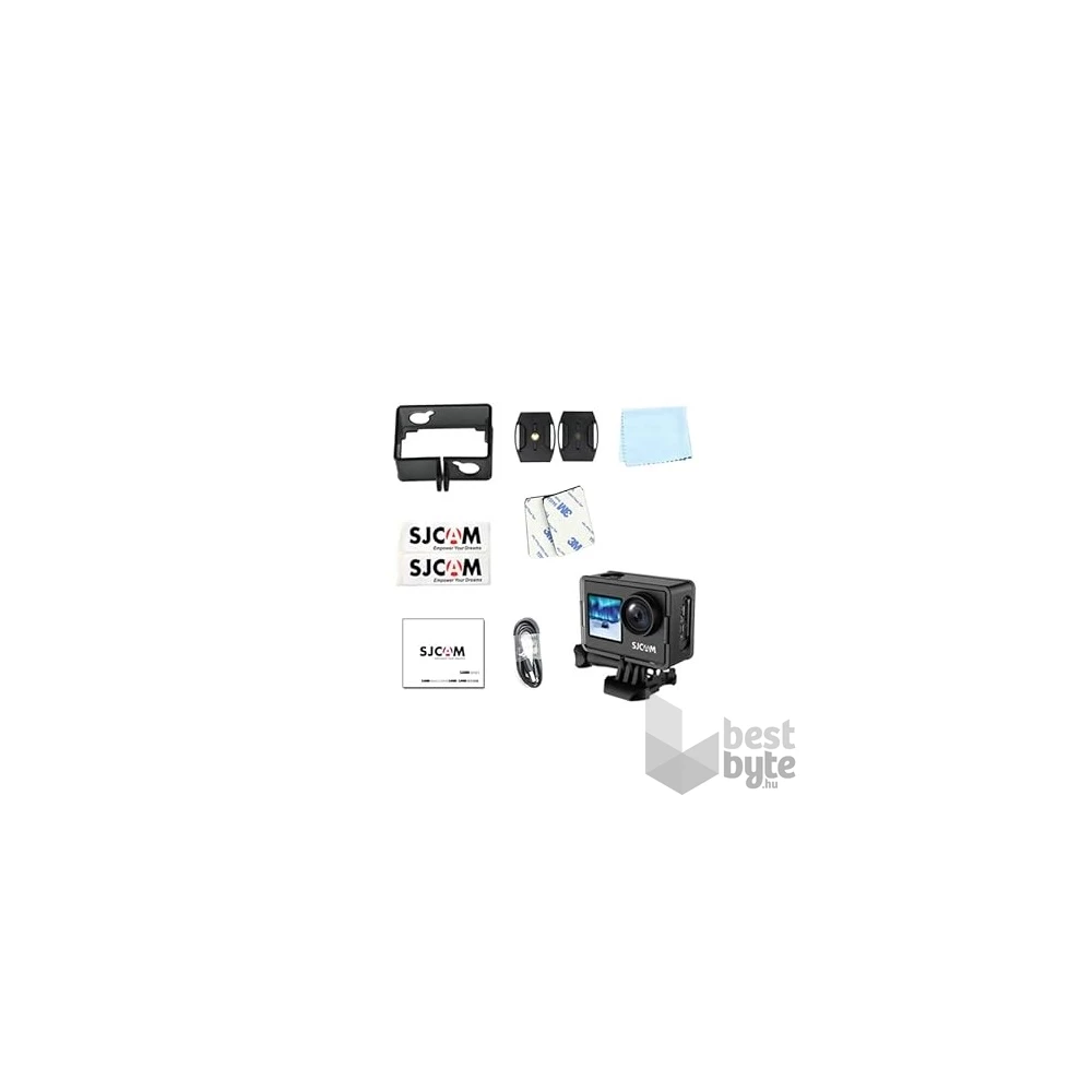 SJCAM Aciton SJ4000 Dual Screen 4K fekete sportkamera