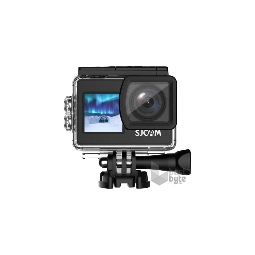 SJCAM Aciton SJ4000 Dual Screen 4K fekete sportkamera