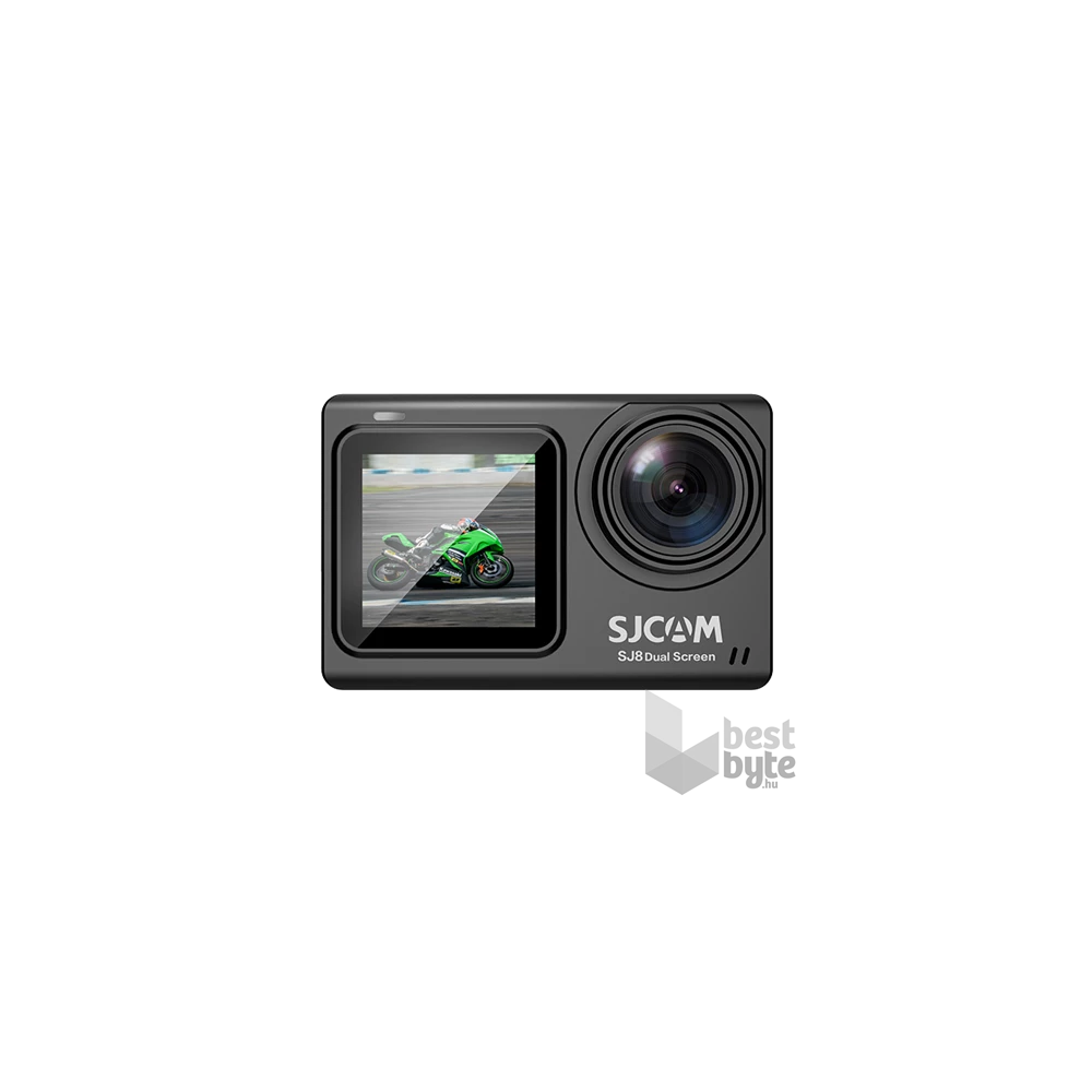 SJCAM Aciton SJ8 Dual Screen 4K fekete sportkamera