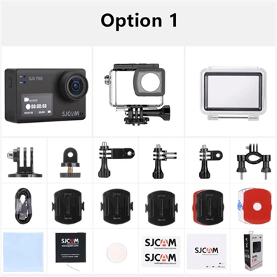 SJCAM Action SJ8 Air 1296p fekete sportkamera