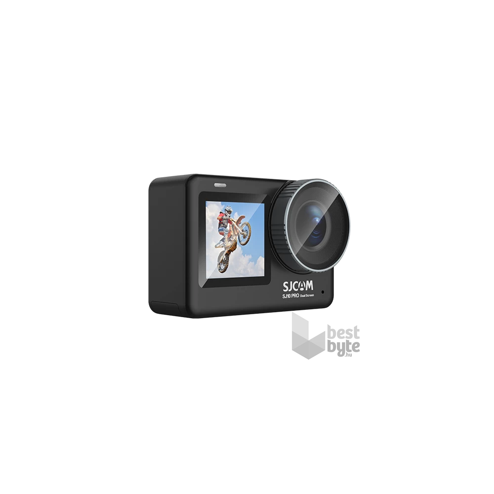 SJCAM SJ10 Pro Dual Screen 4K fekete sportkamera