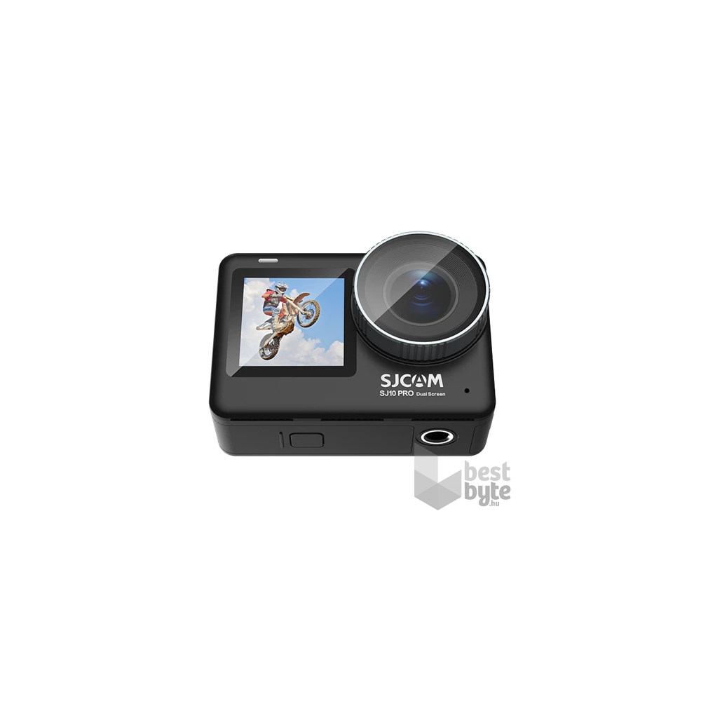 SJCAM SJ10 Pro Dual Screen 4K fekete sportkamera