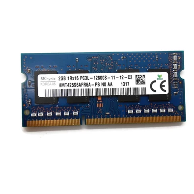SK hynix 2GB/1600MHz DDR-3 LoVo  (HMT425S6AFR6A-PB) OEM notebook memória