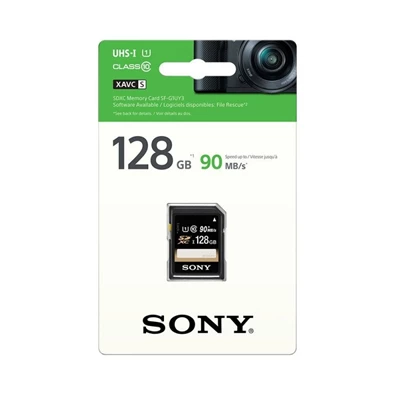 SONY 128GB SD (SDXC Class 10 UHS-I) (SFG1U) memória kártya