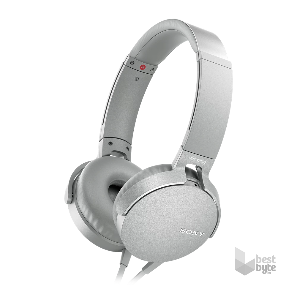 Sony mdrxb550apw top