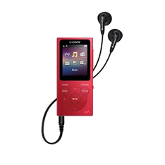 SONY NWE393R.CEW 4GB piros MP3 lejátszó