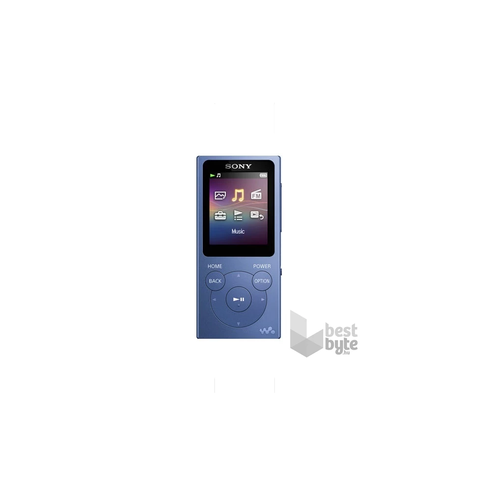 SONY NWE394L.CEW 8GB kék MP3 lejátszó FM rádióval