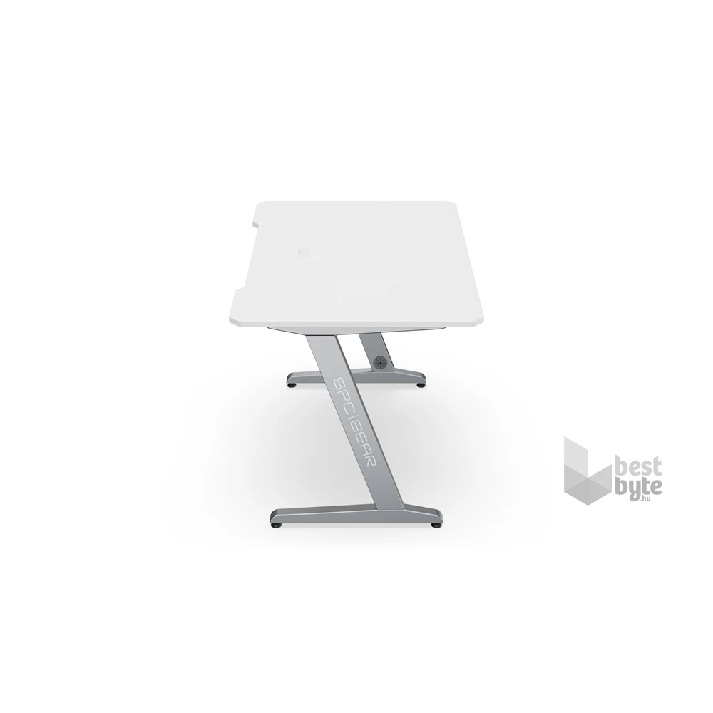 SPC Gear GD100 Onyx White fehér gamer asztal