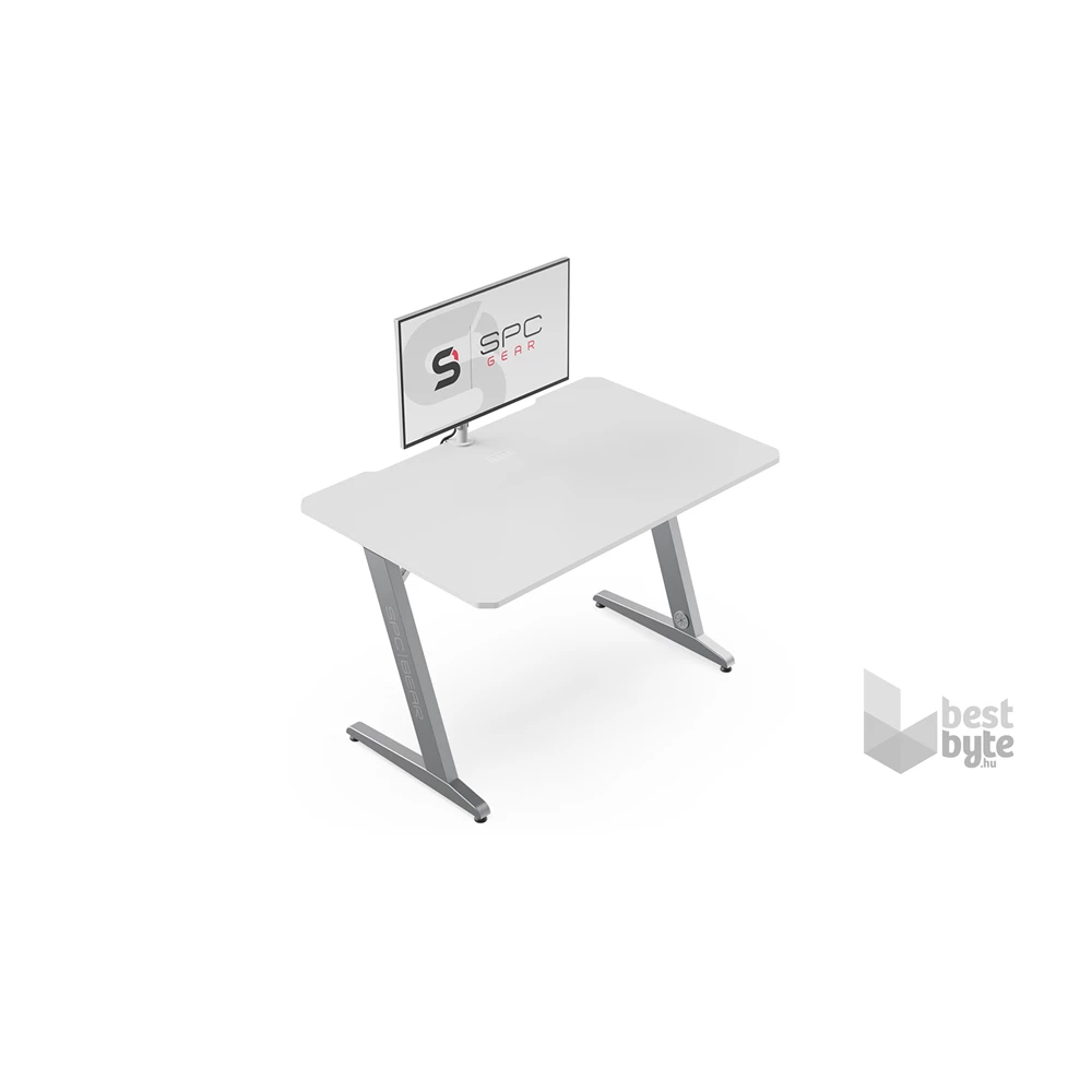 SPC Gear GD100 Onyx White fehér gamer asztal