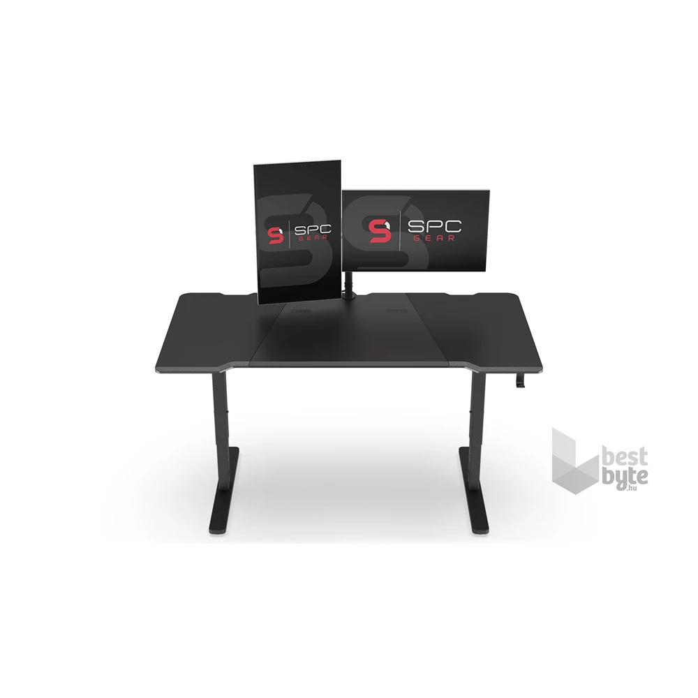 SPC Gear GD700 fekete gamer asztal
