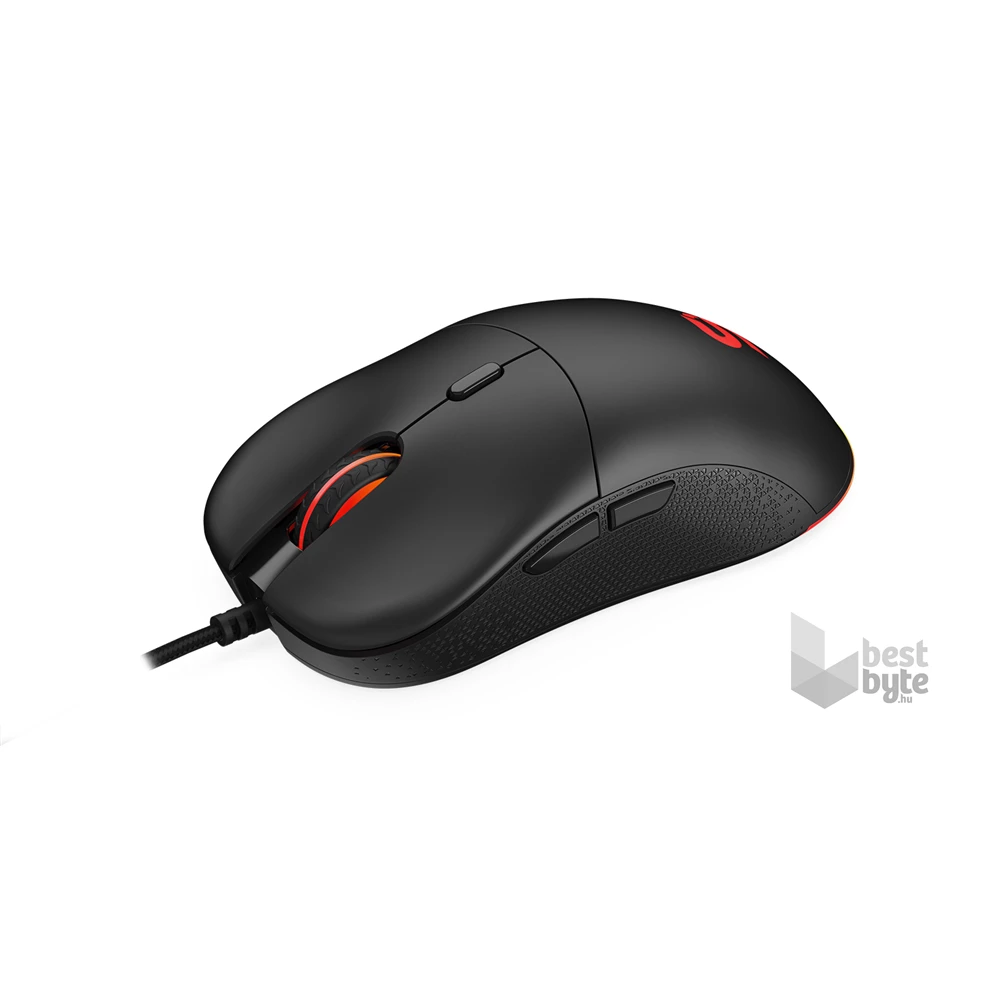 SPC Gear GEM Plus fekete gamer egér