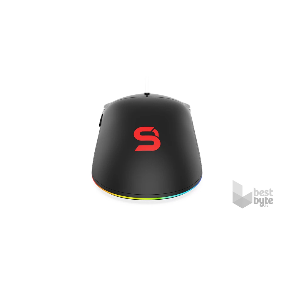 SPC Gear GEM Plus fekete gamer egér