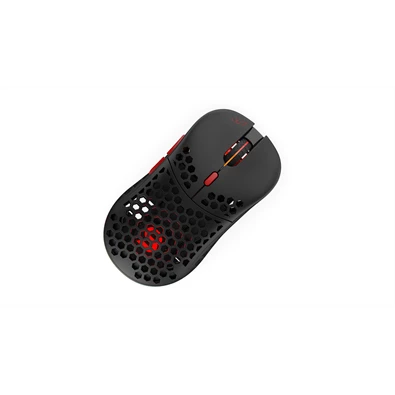 SPC Gear LIX Plus Wireless fekete vezeték nélküli gamer egér