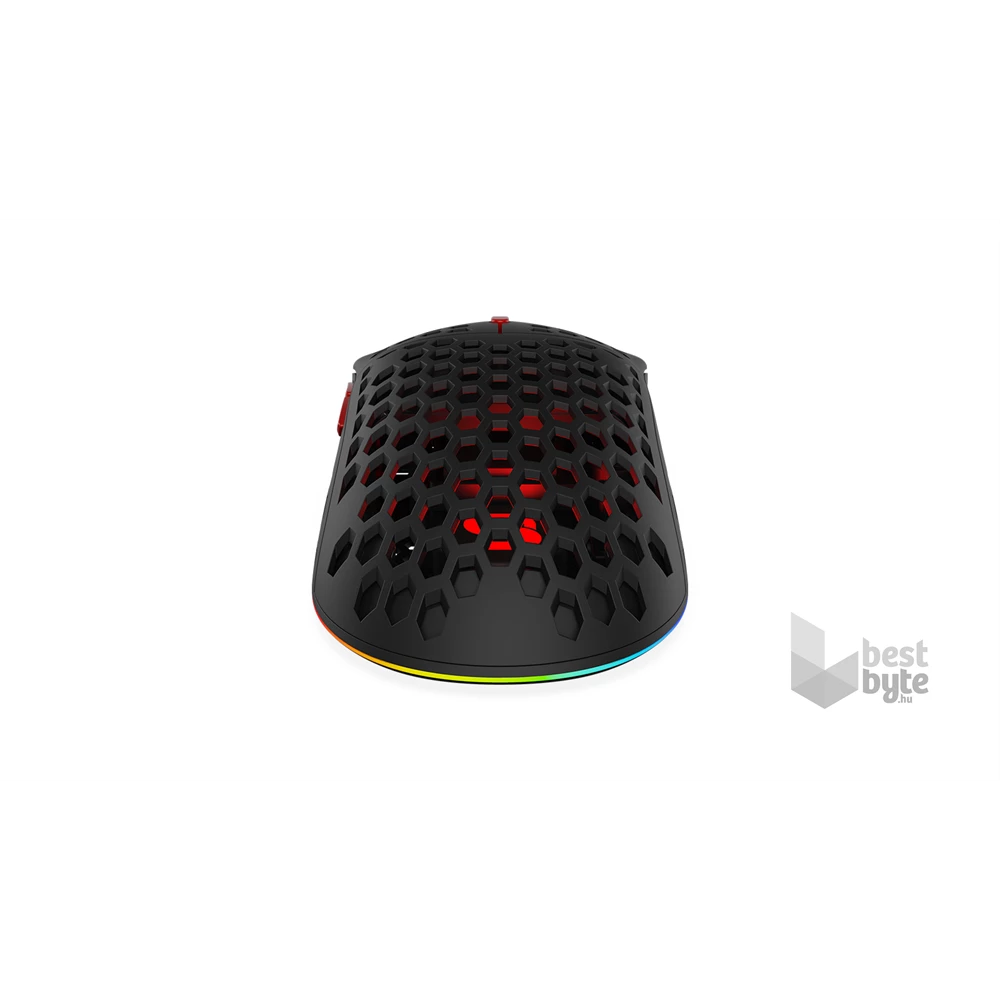 SPC Gear LIX Plus Wireless fekete vezeték nélküli gamer egér