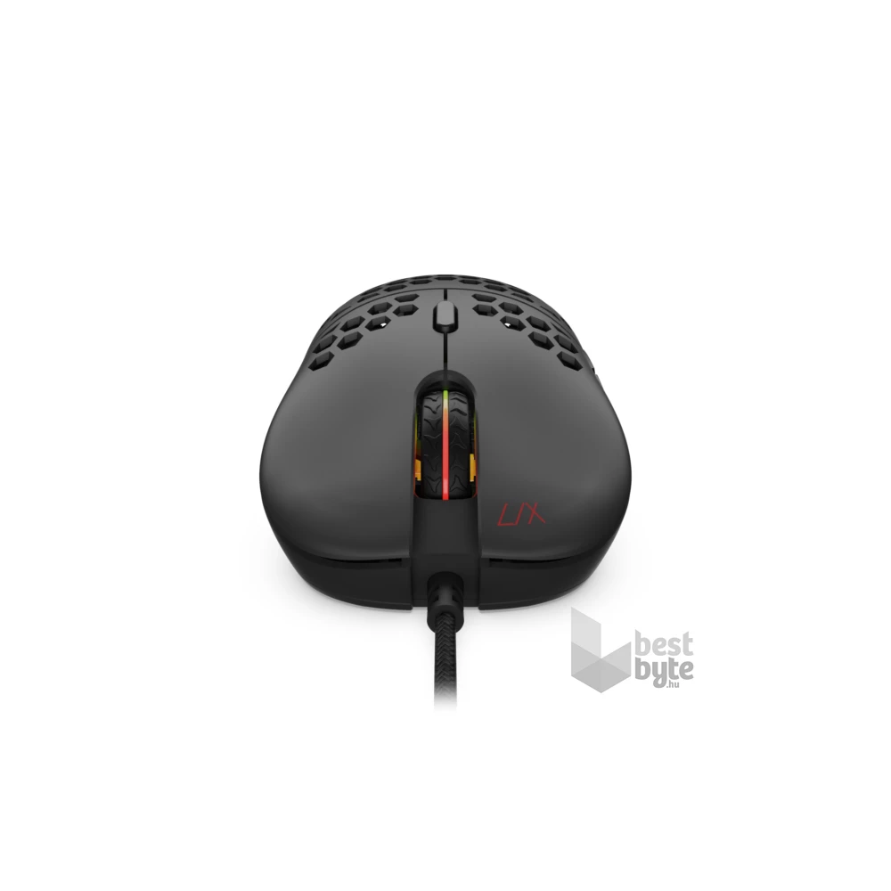 SPC Gear LIX fekete gamer egér