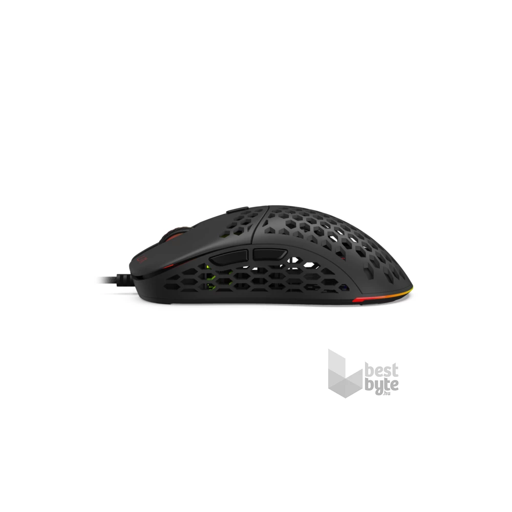 SPC Gear LIX fekete gamer egér