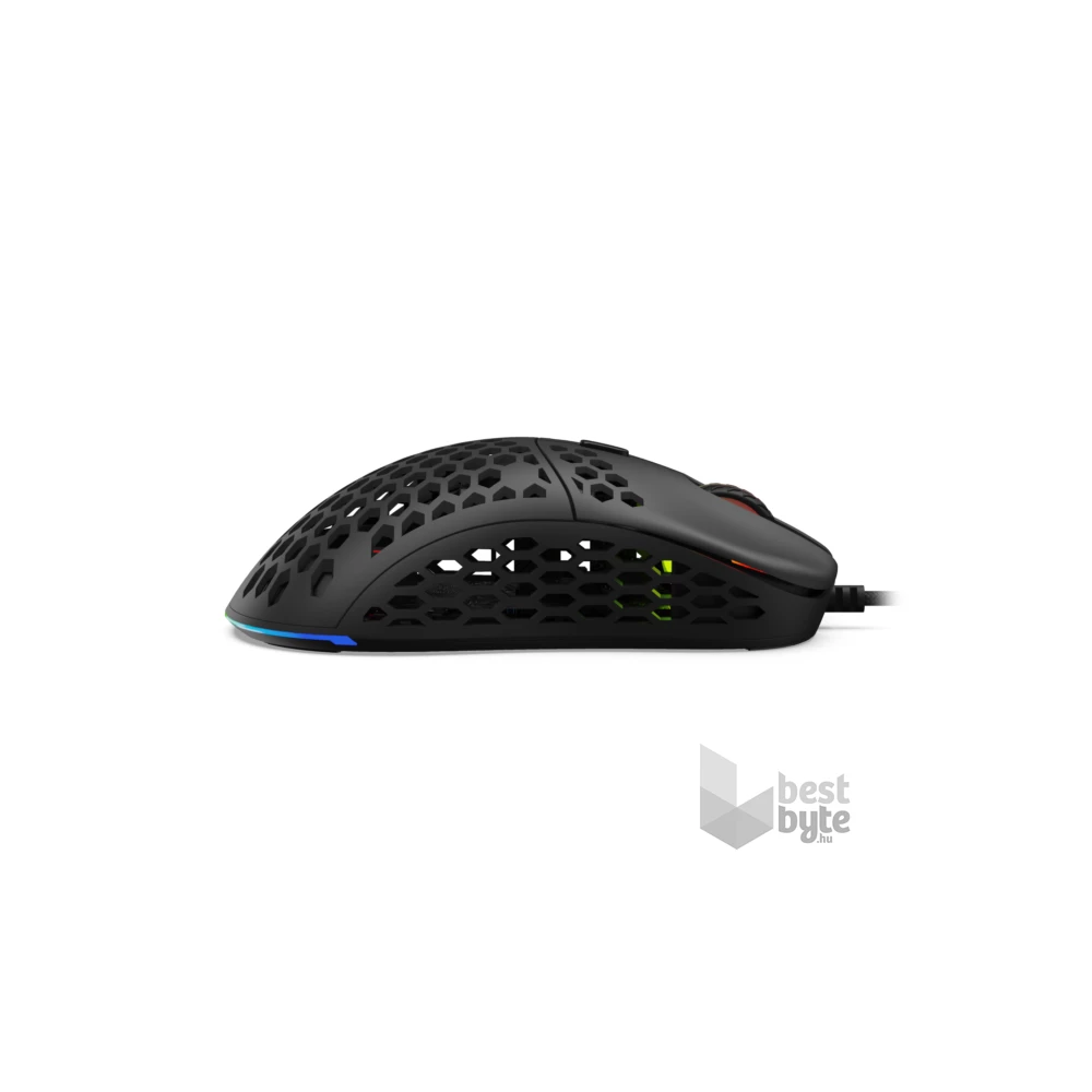 SPC Gear LIX fekete gamer egér