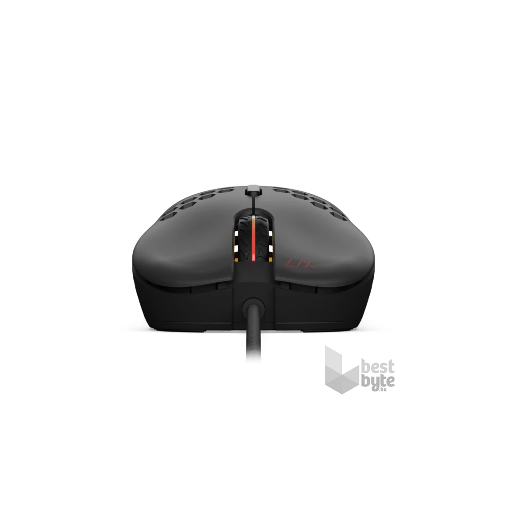 SPC Gear LIX fekete gamer egér