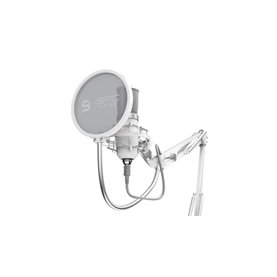 SPC Gear SM950 Onyx White streaming mikrofon