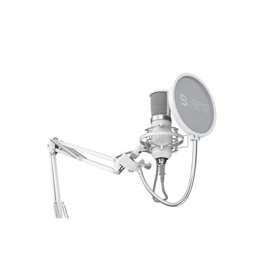 SPC Gear SM950 Onyx White streaming mikrofon