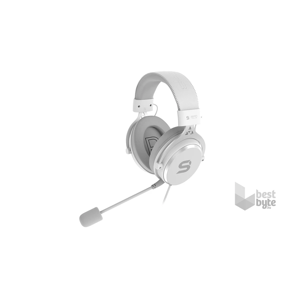 SPC Gear VIRO Plus Onyx White fehér gamer headset