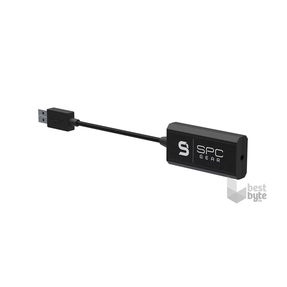 SPC Gear VIRO Plus fekete gamer headset