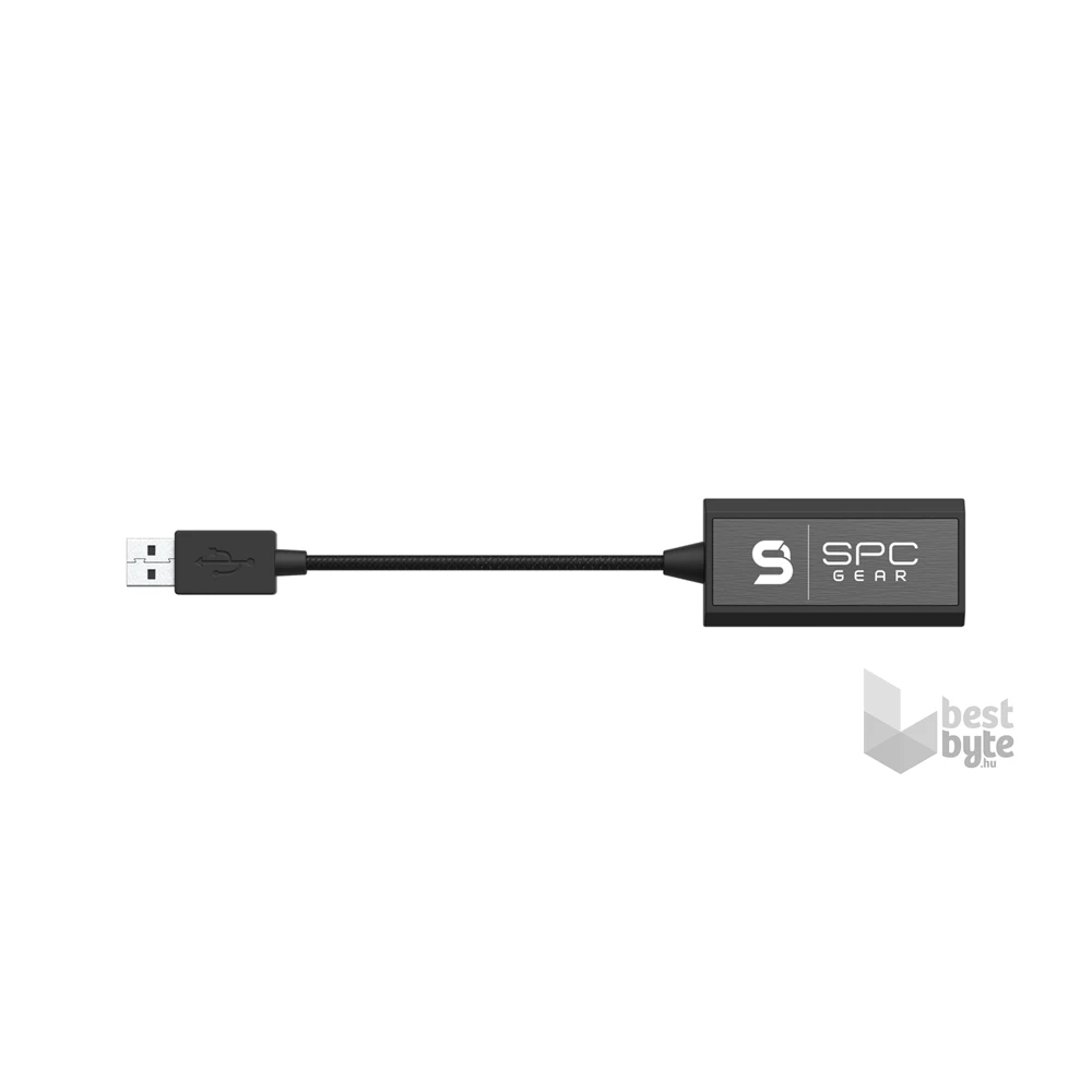 SPC Gear VIRO Plus fekete gamer headset