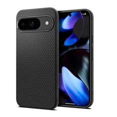 SPIGEN ACS07682 Google Pixel 9 Pro 5G / Pixel 9 5G fekete szilikon hátlap