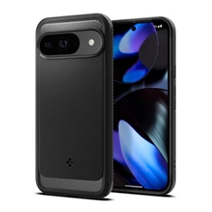 SPIGEN ACS07685 Google Pixel 9 Pro 5G / Pixel 9 5G fekete szilikon hátlap