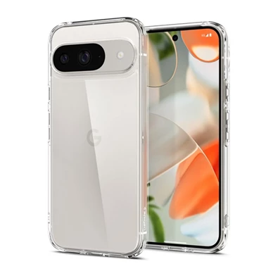 SPIGEN ACS07687 Google Pixel 9 Pro 5G / Pixel 9 5G átlátszó műanyag hátlap