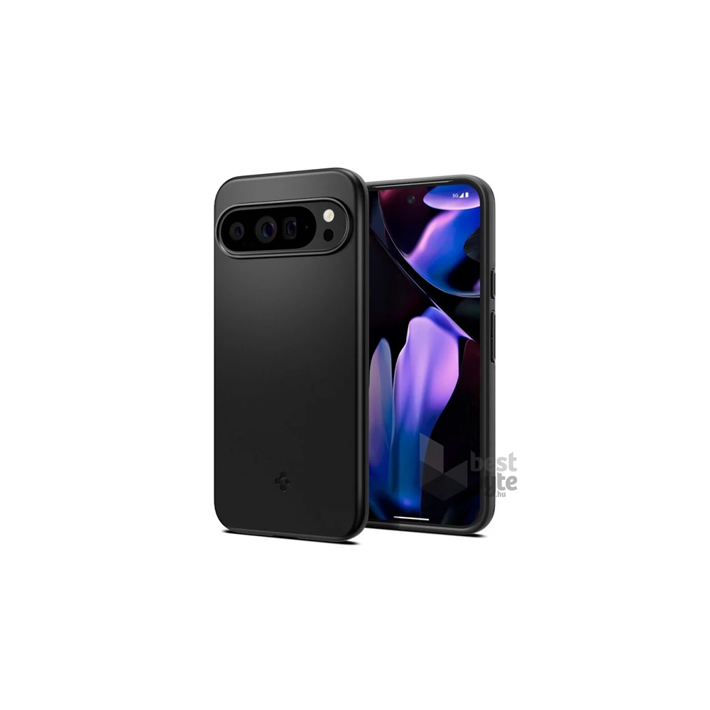 SPIGEN ACS07731 Google Pixel 9 Pro XL 5G fekete műanyag hátlap