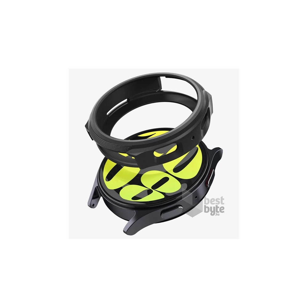 SPIGEN ACS07900 Galaxy Watch 7 eSIM 44mm (SM-L315) / Galaxy Watch 7 44mm (SM-L310) fekete szilikon tok