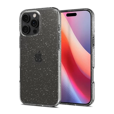 SPIGEN ACS07985 iPhone 16 Pro Max 5G átlátszó szilikon hátlap