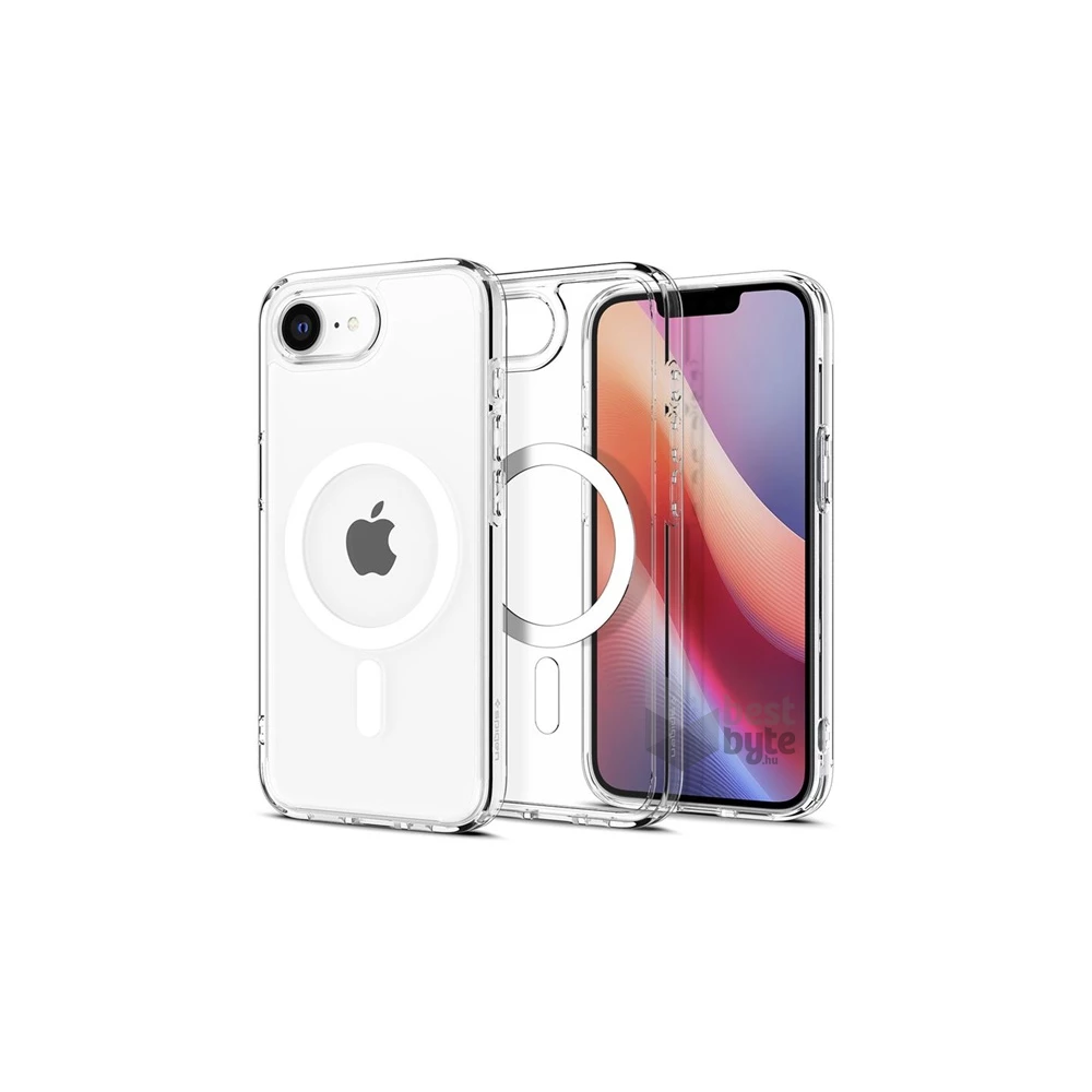 SPIGEN ACS09128 iPhone 16e átlátszó szilikon hátlap