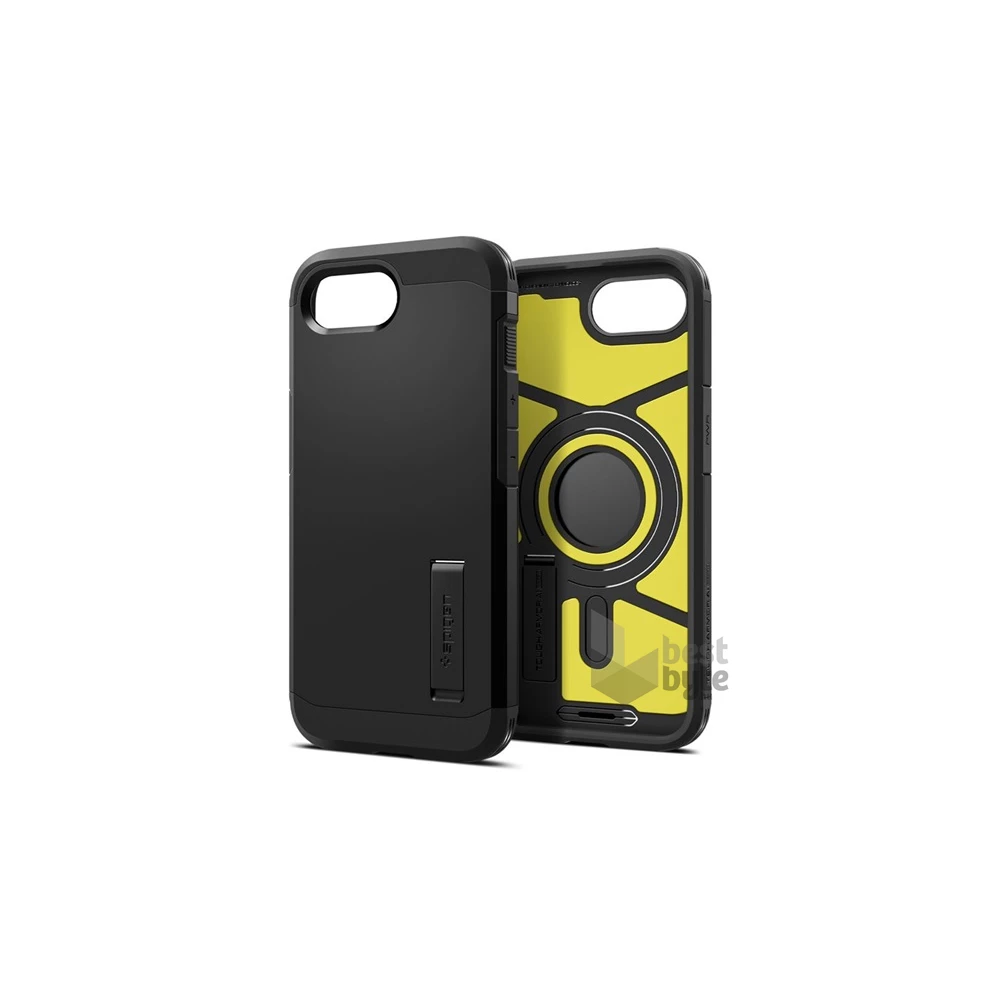 SPIGEN ACS09137 iPhone 16e fekete műanyag hátlap