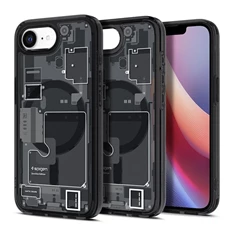 SPIGEN ACS09141 iPhone 16e fekete műanyag hátlap