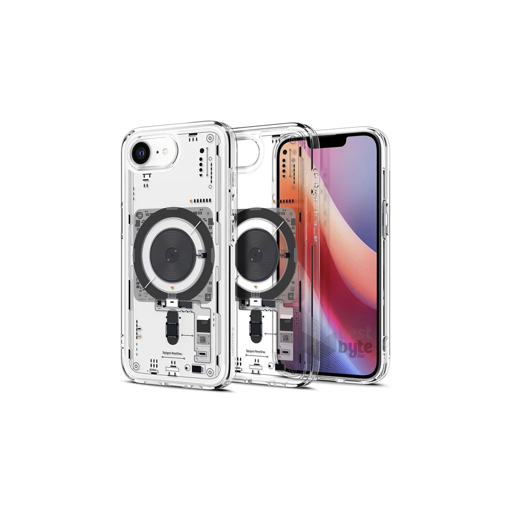 SPIGEN ACS09143 iPhone 16e átlátszó műanyag hátlap