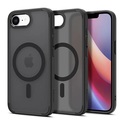 SPIGEN ACS09144 iPhone 16e fekete műanyag hátlap